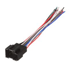 Bingfu Car Radio Wiring Harness for Select 05-15 Chevrolet Chevy / 07-14 GMC/Enclave Lucerne H2 Santa G3 Torrent Matrix Outlook VUE Vehicles Aftermarket Stereo Installation Wire Harness Adapter XC63