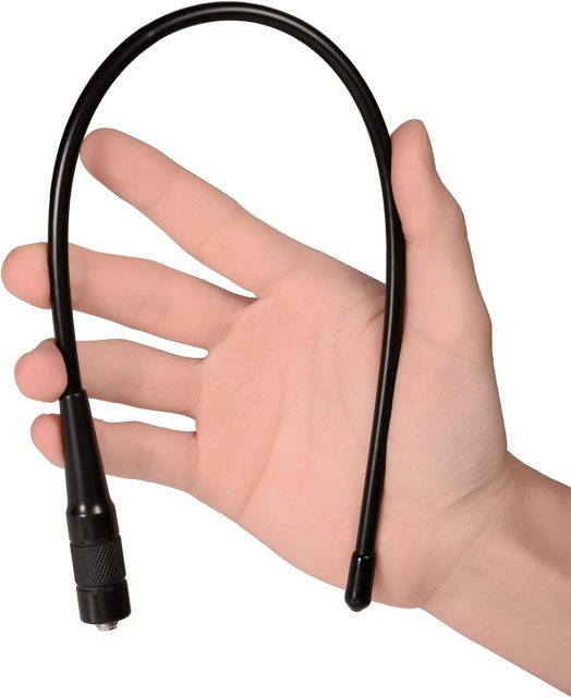 Bingfu Dual Band VHF UHF 136-174MHz 400-470MHz Ham Radio Antenna Two Way Radio Antenna Walkie Talkie Flexible Whip Antenna SMA Female for Wouxun Baofeng Radios BF-F8HP UV-5R UV-82 BF-888S