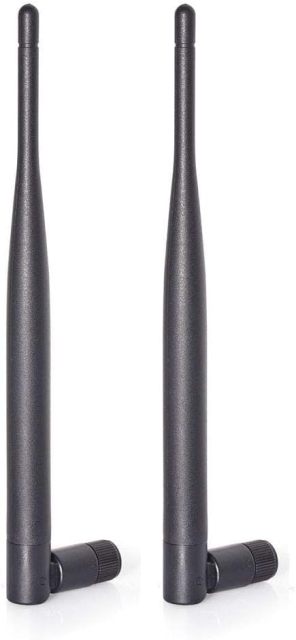 Bingfu 4G LTE Antenna Cellular 6dBi SMA Male Antenna (4-Pack) Compatible with 4G LTE Wireless CPE Router Hotspot Cellular Gateway Industrial IoT Router Trail Camera Game Camera Outdoor Security Camera