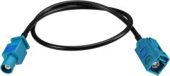 Bingfu Fakra Z Female to Male Vehicle Antenna Extension Cable 30cm 12 inch for Car Stereo Android Head Unit GPS Navigation FM AM Radio Sirius XM Satellite Radio 4G LTE TEL Telematics Bluetooth Module