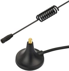 Bingfu Magnetic Base Wireless Microphone Receiver Antenna UHF 400MHz-960MHz BNC Male Antenna (2-Pack) for Wireless Microphone System Receiver Remote Digital Audio Mic Receiver Tuner UHF Ham Radio