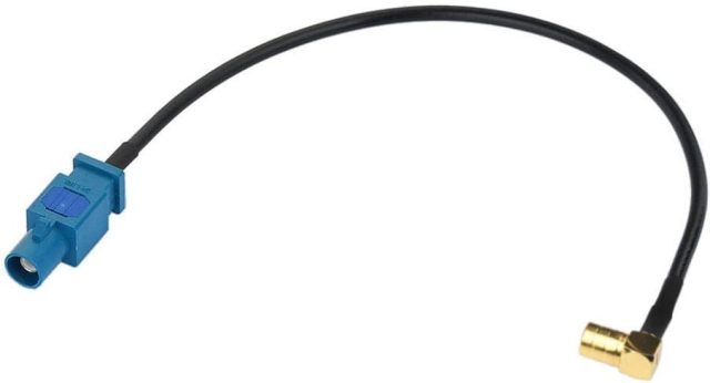 Bingfu Vehicle Car Truck SUV Satellite Radio Antenna Adapter Converter Cable, 6inch Fakra Z Male to SMB Plug Coaxial Pigtail Cable Compatible with Car Sirius XM Satellite Radio Stereo Receiver Tuner