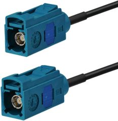 Bingfu Fakra Z Female to Female Vehicle Antenna Extension Cable 1m 3 feet for Car Stereo Android Head Unit GPS Navigation FM AM Radio Sirius XM Satellite Radio 4G LTE Telematics Bluetooth Module