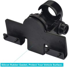 Bingfu Vehicle Mobile Radio Antenna NMO Mount Fix Bracket Lip Mount with UHF PL259 Male Connector 5m 16.5 feet RG58 U Cable for Car Truck Ham Radio Amateur Radio Mobile Radio Antenna
