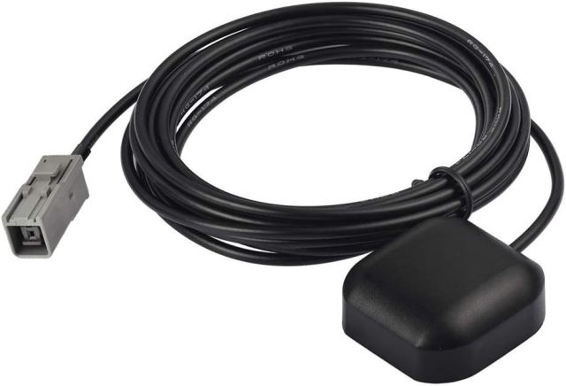 Bingfu Vehicle Car Waterproof Active GPS Navigation Antenna Compatible with Toyota Tundra Tacoma Camry RAV4 Corolla Nissan Rogue Titan Honda Civic Accord CR-V Vehicle Clarion  Alpine Navigation