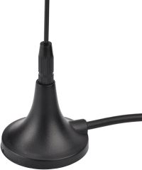 Bingfu Universal Car Stereo Antenna Car FM AM Radio Antenna Magnetic Base Car Radio Antenna Aerial for Vehicle Truck SUV Truck RV Marine Boat Car Stereo Audio Radio Head Unit CD Media Receiver Player