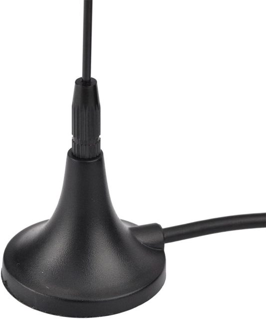 Bingfu Universal Car Stereo Antenna Car FM AM Radio Antenna Magnetic Base Car Radio Antenna Aerial for Vehicle Truck SUV Truck RV Marine Boat Car Stereo Audio Radio Head Unit CD Media Receiver Player