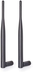 Bingfu 4G LTE Antenna Cellular 6dBi SMA Male Antenna (2-Pack) Compatible with 4G LTE Wireless CPE Router Hotspot Cellular Gateway Industrial IoT Router Trail Camera Game Camera Outdoor Security Camera