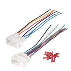 Bingfu Wiring Harness for Select 10-18 Hyundai Kia Vehicles Aftermarket Car Stereo Radio Wire Harnesses XC13