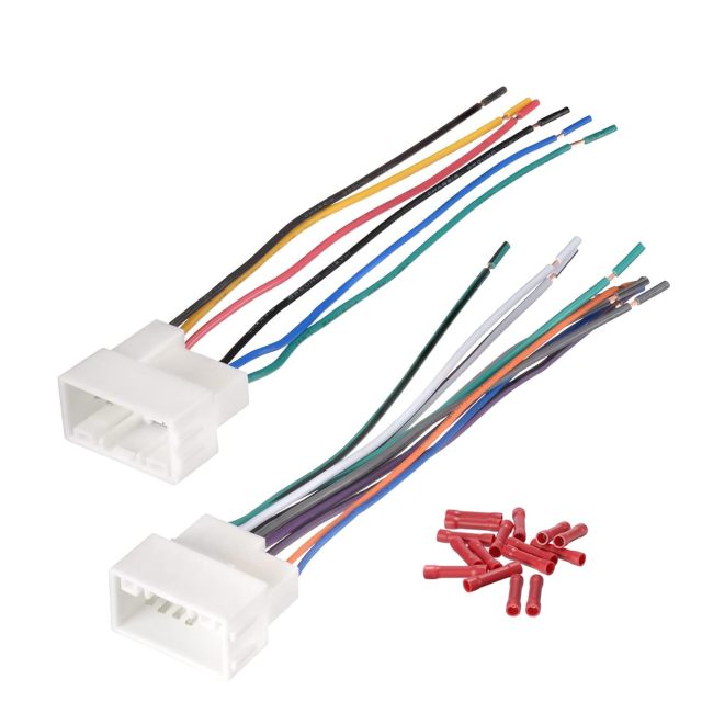 Bingfu Wiring Harness for Select 10-18 Hyundai Kia Vehicles Aftermarket Car Stereo Radio Wire Harnesses XC13