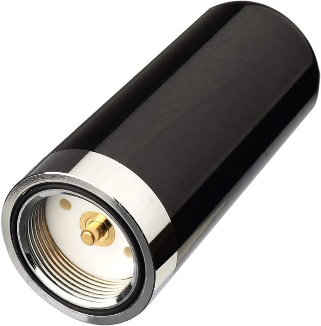Bingfu Vehicle Ham Radio Mobile Radio Antenna VHF UHF 136-174MHz 400-470MHz Car Truck Amateur Radio NMO Mount Low Profile Antenna with Lip Mount Fixed Bracket PL259 Male 5m 16.5 feet RG58 Cable