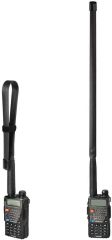 Bingfu Dual Band VHF UHF 136-520MHz 18.5 inch Foldable CS Tactical SMA Female Ham Radio Antenna for  Wouxun Baofeng BF-F8HP UV-5R UV-82 BF-888S GT-3 Handheld Ham Two Way Radio Walkie Talkie