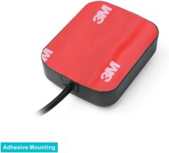 Bingfu Car Dash Cam GPS Antenna Vehicle Dash Camera GPS Antenna Waterproof Hidden Adhesive Mount 3.5mm Plug GPS Antenna for Car Dash Cam Dashboard Camera Safety Vedio DVR Recorder GPS Tracker Receiver