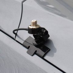 Bingfu Vehicle Mobile Radio Antenna Fix Bracket Mounting Lip Mount with 20 feet UHF PL259 Male to UHF SO239 Female Bulkhead Mount RG58 Cable for Car Truck SUV Ham Radio Amateur Radio