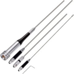 Bingfu Mobile Ham Radio High Gain Antenna Dual Band VHF UHF 144 430MHz Anti-Rust 62inch Antennae PL259 Male Vehicle Car Truck Amateur Radio Two Way Radio Antennas