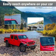 Bingfu Dual Band VHF UHF 136-174MHz 400-470MHz Ham Radio Magnetic Base Antenna Handheld Two Way Radio SMA Female Antenna for Wouxun BaoFeng BF-F8HP UV-5R UV-82 BF-888S Ham Radio Walkie Talkie