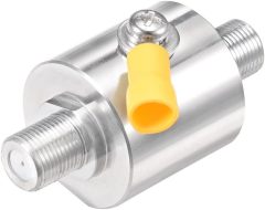 Bingfu Coaxial Lightning Arrestor 75 ohm F Female to F Female Jack DC-3GHz Surge Protector with 90 V Gas Tube Surge Arrester Antenna Lightning Protection for Satellite Cable TV Antenna 2G 3G 4G LTE