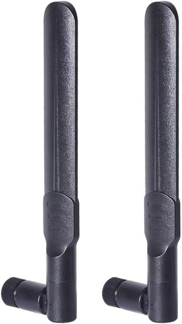 Bingfu Dual Band WiFi 2.4GHz 5GHz 5.8GHz 8dBi RP-SMA Male Antenna 30cm 12 inch RG178 U.FL IPX IPEX to RP-SMA Female Cable 2-Pack for WiFi Router Wireless Mini PCI Express PCIE Network Card Adapter