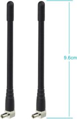 Bingfu 4G LTE Antenna 3dBi Mini External TS9 Antenna (2-Pack) Compatible with Verizon AT&T T-Mobile Sprint 4G LTE Mobile Hotspot MiFi Router Cellular Mobile Broadband Modem USB Modem Dongle Adapter