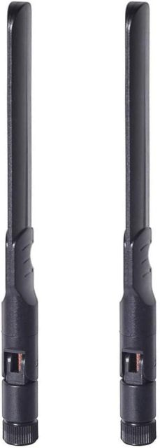 Bingfu 4G LTE Cellular Trail Camera Antenna 8dBi RP-SMA Male Antenna (4-Pack) Compatible with Spypoint Link Micro Solar EVO Link S Dark Wildlife Hunting Game Cam Outdoor Mobile Security Camera