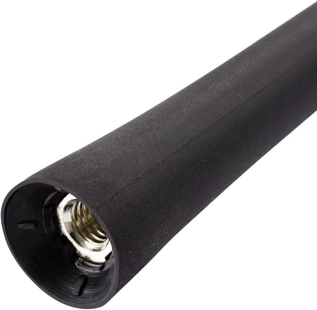 Bingfu Universal Vehicle Roof Mount Antenna Mast 6.3 inch Rubber Car Antenna Replacement Compatible with Ford Chevrolet GMC Jeep Dodge