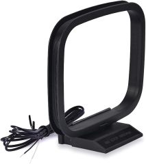 Bingfu FM Dipole Antenna 75 Ohm FM Radio Antenna FM Antenna AM Loop Antenna for Stereo Receiver Indoor Pioneer Onkyo Yamaha Marantz FM Radio Home Stereo Receiver AV Audio Video Home Theater Receiver