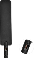 Bingfu High-Gain WiFi6 Antenna - Tri-Band 2.4GHz/5GHz/6E - RP-SMA Male Connector (2-Pack) for WiFi Router Wireless Network Card USB Adapter Security IP Camera Video Surveillance Monitor Wifi 6 Antenna