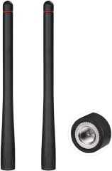 Bingfu Handheld Marine VHF Radio Antenna 136-174MHz Rubber Duck SMA Male Antenna 2-Pack for Standard Horizon HX210 HX870 HX890 HX300 HX380 HX40 HX280 HX290 HX370 Handheld Floating VHF Two Way Radio