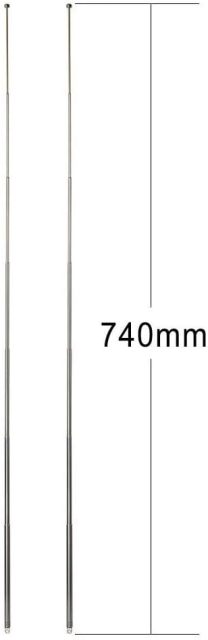 Bingfu 7 Sections Telescopic 74cm AM FM Antenna Portable Radio Antenna Replacement (4-Pack) Compatible with Indoor Portable Radio Home Stereo Receiver AV Audio Video Home Theater Receiver TV Tuner