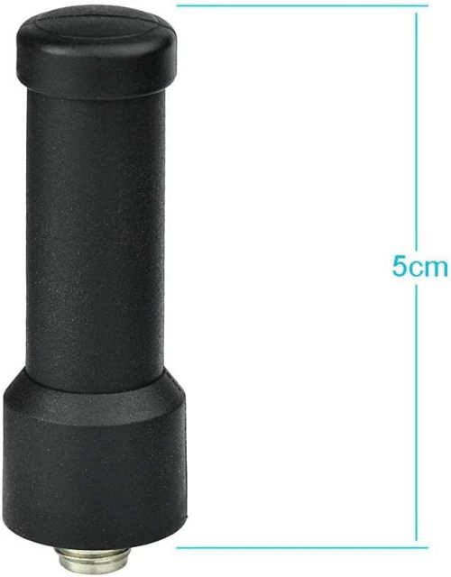 Bingfu UHF 400-470MHz Two Way Radio Antenna Replacement Walkie Talkie SMA Female Short Antenna 12-Pack