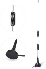Bingfu Magnetic Base FM Radio Antenna FM Antenna and AM Loop Antenna for Pioneer Onkyo Yamaha Marantz Indoor Digital HD Radio FM Bluetooth Home Stereo Receiver AV Audio Video Home Theater Receiver