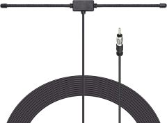 Bingfu Car Antenna Car FM AM Radio Dipole Antenna Adhesive Mount Car Stereo Antenna for Vehicle Truck SUV Car Radio Stereo in Dash Head Unit CD Media Receiver Player Audio Radio Marine Boat Radio