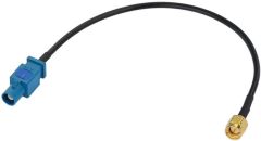 Bingfu Fakra Z Male to SMA Male Vehicle Antenna Adapter Cable 30cm 12 inch for Car Stereo Android Head Unit GPS Navigation FM AM Radio Sirius XM Satellite Radio 4G LTE TEL Telematics Bluetooth Module