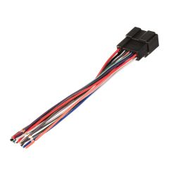 Bingfu Car Radio Wiring Harness for Select 05-15 Chevrolet Chevy / 07-14 GMC/Enclave Lucerne H2 Santa G3 Torrent Matrix Outlook VUE Vehicles Aftermarket Stereo Installation Wire Harness Adapter XC63