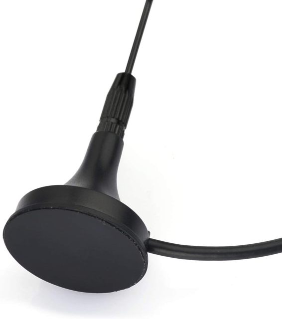 Bingfu Dual Band VHF UHF 136-174MHz 400-470MHz Ham Radio Antenna Handheld Two Way Radio Magnetic Base SMA Male Antenna for Ham Radio Walkie Talkie Icom Yaesu Vertex Standard Horizon Marine VHF Radio