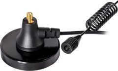 Bingfu Dual Band VHF UHF 136-174MHz 400-470MHz Ham Radio Magnetic Base Antenna Handheld Two Way Radio SMA Male Antenna for Ham Radio Walkie Talkie Icom Yaesu Vertex Standard Horizon Marine VHF Radio