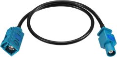 Bingfu Fakra Z Female to Male Vehicle Antenna Extension Cable 30cm 12 inch for Car Stereo Android Head Unit GPS Navigation FM AM Radio Sirius XM Satellite Radio 4G LTE TEL Telematics Bluetooth Module