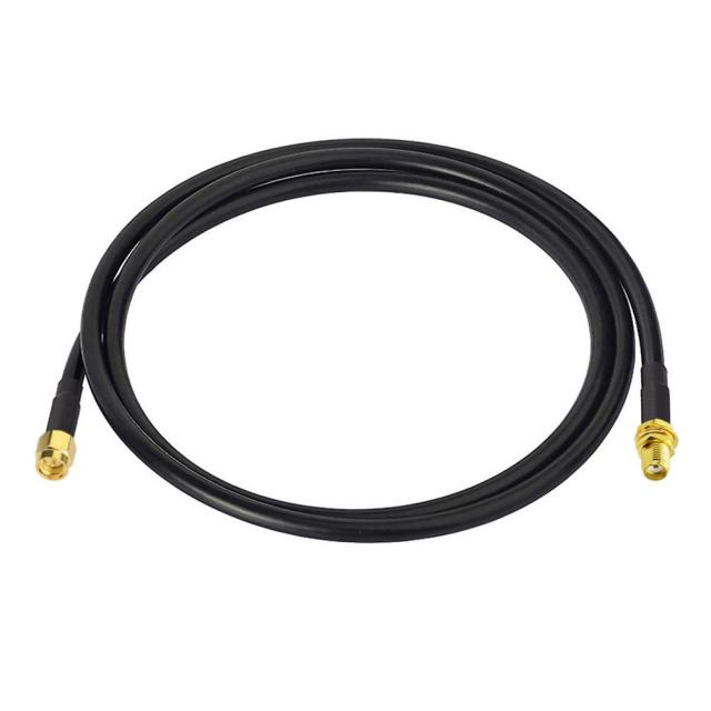 Bingfu Ham Radio Antenna Extension Relocation Cable SMA Male to Female RG58 Coaxial Jumper Cable 1m 3 feet for Ham Radio  BaoFeng Wouxun Icom Yaesu Vertex Standard Horizon Marine VHF Radio