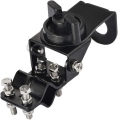 Bingfu Vehicle CB Radio Mobile Radio Antenna Mirror Mount Bumper Roof Rack Pole Mount Fixed Bracket for Car Truck CB Radio VHF UHF Ham Radio Amateur Radio Mobile Radio Antenna SO239 Female Connector