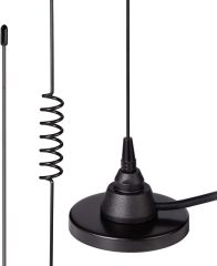 Bingfu Mobile Ham Radio Antenna Dual Band VHF UHF 136-174MHz 400-520MHz Amateur Radio Antenna Magnetic Base PL259 Male Antenna for BTECH ICOM Midland Yaesu TYT AnyTone Mobile Ham Radio