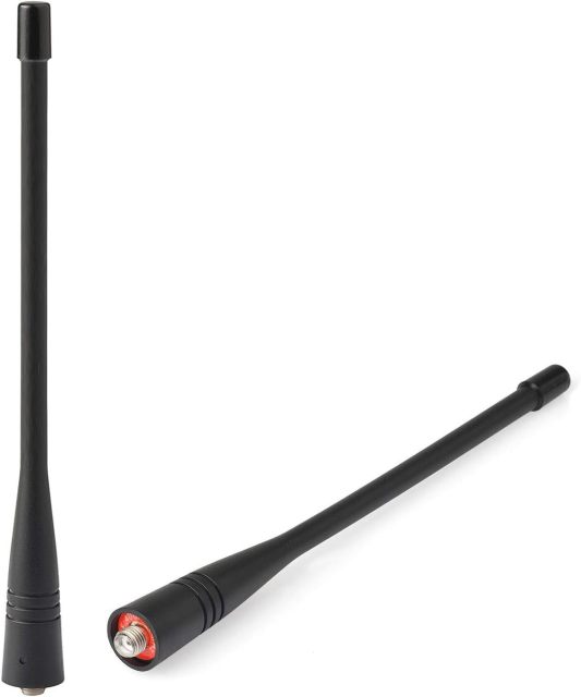 Bingfu UHF 400-470MHz Two Way Radio Antenna Replacement Walkie Talkie SMA Female Antenna 2-Pack Compatiable with BaoFeng BF-888S Arcshell AR-5 AR-6 AR-7 Retevis H-777 H-777S  Two Way Radio