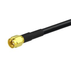BINGFU SMA Male to N Female Bulkhead Mount RG58 Coaxial Adapter Cable 1 feet 30cm Compatible with 4G LTE Wireless Router Gateway Cellular RTL SDR USB ADS-B Receiver