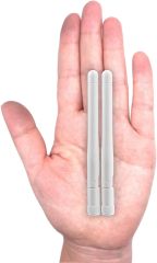 Bingfu External WiFi Antenna RP-SMA 2.4GHz 5GHz 5.8GHz 3dBi Dual Band Wireless Antennas Replacement (2-Pack) for WiFi Router Security IP Camera Access Point USB WiFi Adapter Antennae