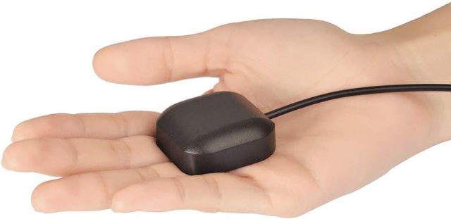 Bingfu External Waterproof Active GPS Navigation Antenna with MCX Male Plug Connector 3-5V DC Compatible with Handheld Portable Garmin GPSMAP 72 76 60 60C 60CS 60Cx 60CSx Lowrance GPS Receiver Modem
