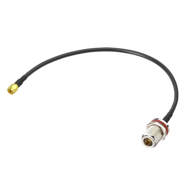 BINGFU SMA Male to N Female Bulkhead Mount RG58 Coaxial Adapter Cable 1 feet 30cm Compatible with 4G LTE Wireless Router Gateway Cellular RTL SDR USB ADS-B Receiver