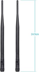 Bingfu 4G LTE Cellular Trail Camera Antenna 5dBi RP-SMA Male Antenna (2-Pack) Compatible with 4G LTE Cellular Trail Camera Game Camera Wildlife Hunting Camera Outdoor Mobile Security Camera