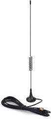 Bingfu Dual Band 978MHz 1090MHz 5dBi Magnetic Base SMA Male MCX Antenna for Aviation Dual Band 978MHz 1090MHz ADS-B Receiver RTL SDR Software Defined Radio USB Stick Dongle Tuner Receiver
