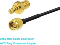 Bingfu Dual Band 978MHz 1090MHz 5dBi Magnetic Base SMA Male MCX Antenna for Aviation Dual Band 978MHz 1090MHz ADS-B Receiver RTL SDR Software Defined Radio USB Stick Dongle Tuner Receiver