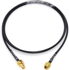 BINGFU SMA Male to SMA Female Bulkhead Mount RG174 Antenna Extension Cable 1m 3 feet Compatible with 4G LTE Router Gateway Cellular RTL SDR Dongle ADS-B Receiver