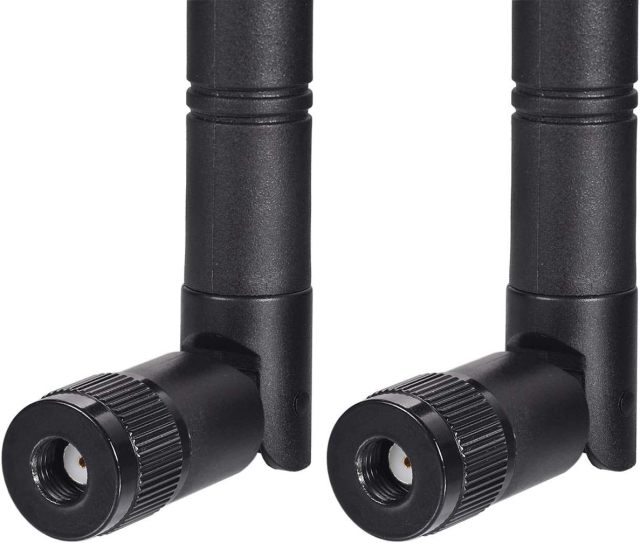 Bingfu 4G LTE Cellular Trail Camera Antenna 5dBi RP-SMA Male Antenna (2-Pack) Compatible with 4G LTE Cellular Trail Camera Game Camera Wildlife Hunting Camera Outdoor Mobile Security Camera